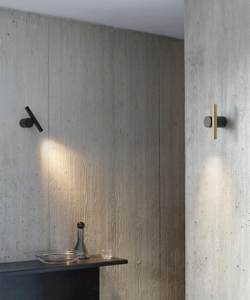 Doi wandlamp / plafondlamp, zwart/zwart en zwart/messing