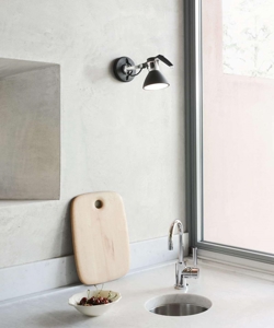 Fortebraccio Ø11 wandlamp/plafondlamp, zwart