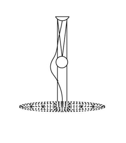 Queen Titania contragewicht, alu