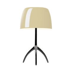 Lumiere Grande, warm wit/zwart chroom met dimmer