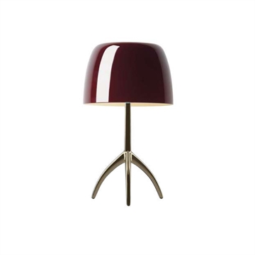Lumiere Piccola, rood/pearl met dimmer