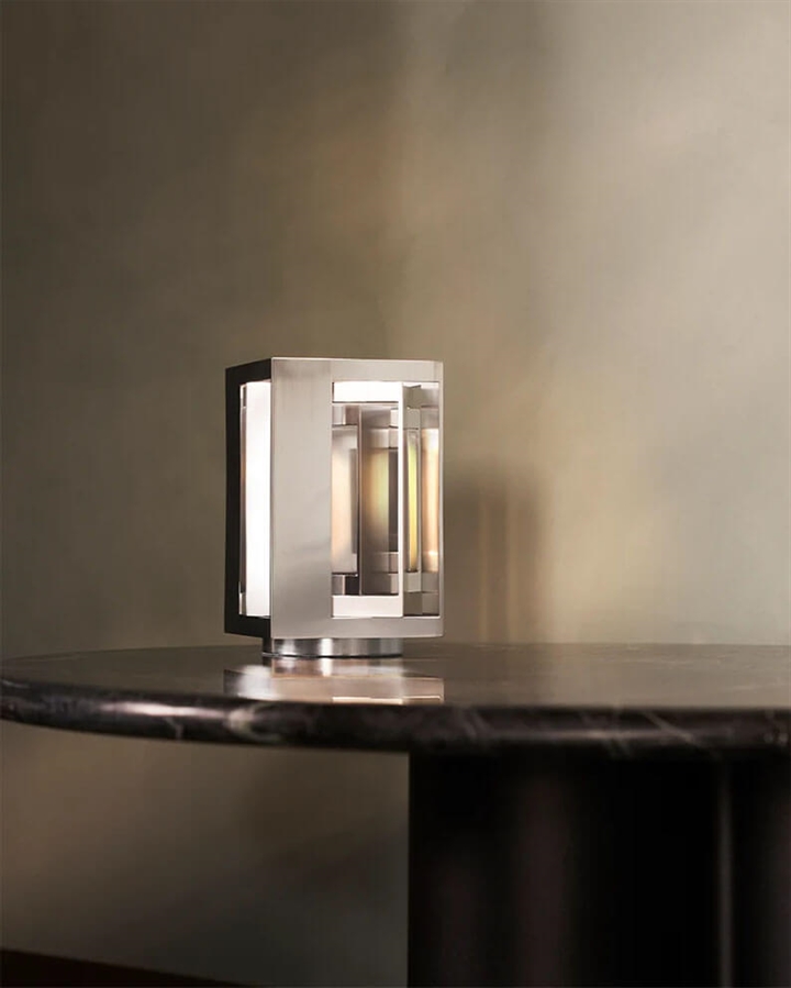 Kassablanka tafellamp 142, alu