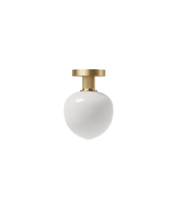 Memoir plafondlamp 120, messing/opal