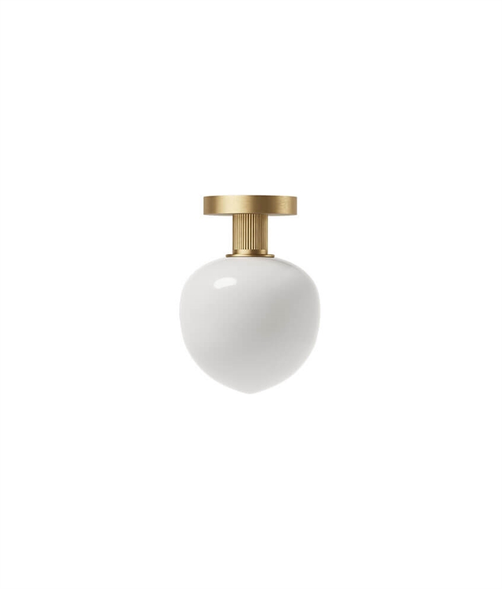 Memoir plafondlamp 120, messing/opal