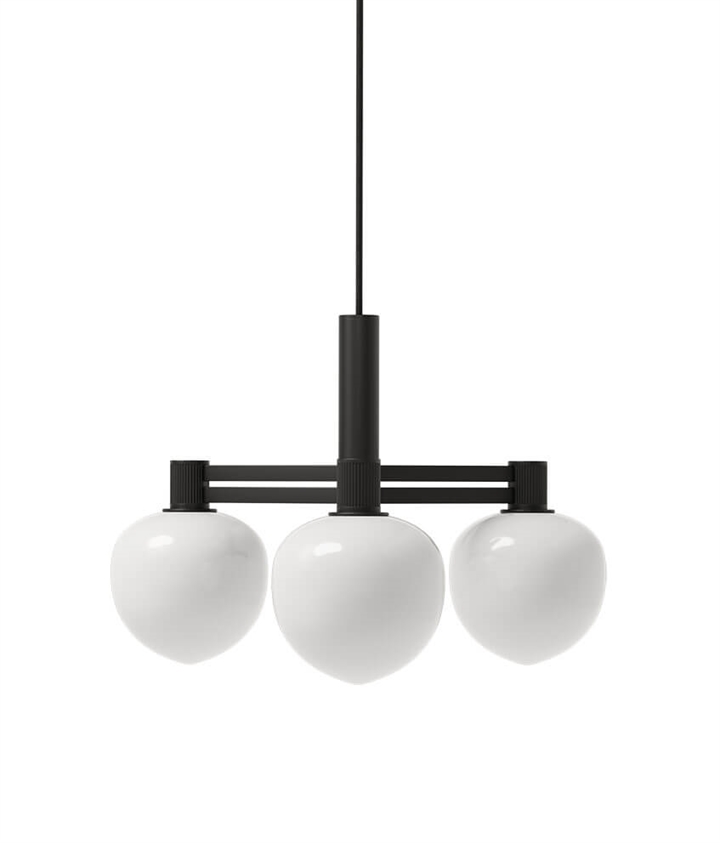 Memoir 3 kroonluchter 120, zwart/opal