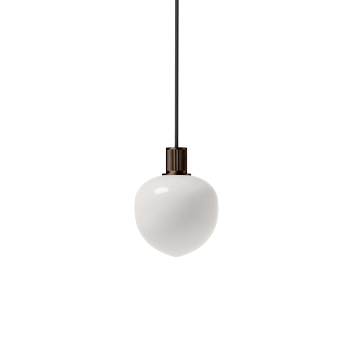 Memoir hanglamp 120, brons/opaal
