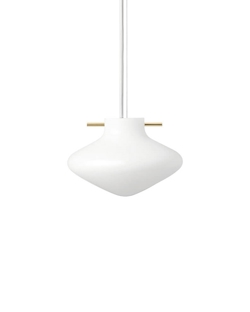 Repose hanglamp 175, messing/opal