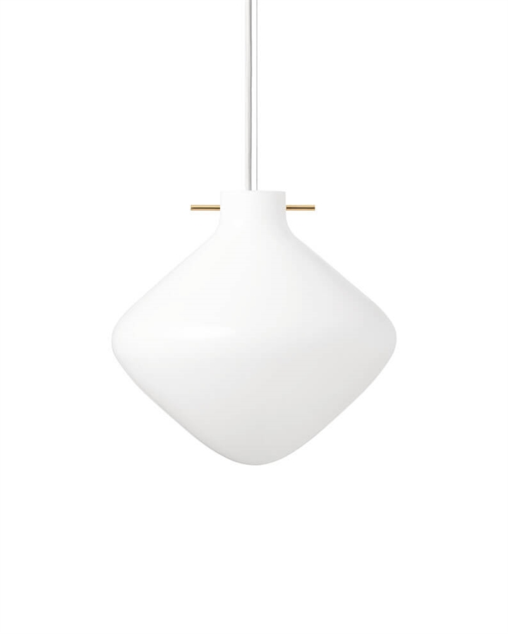 Repose hanglamp 260, messing/opal