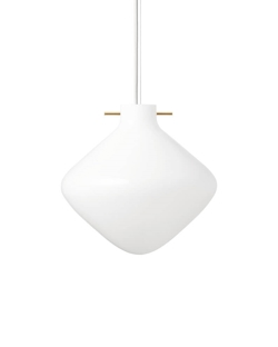 Repose hanglamp 260, messing/opal