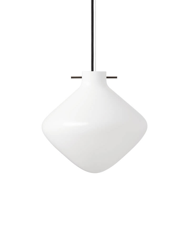 Repose hanglamp 260, zwart/opal