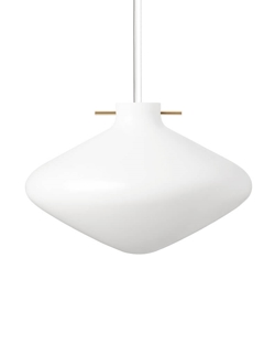 Repose hanglamp 400, messing/opal