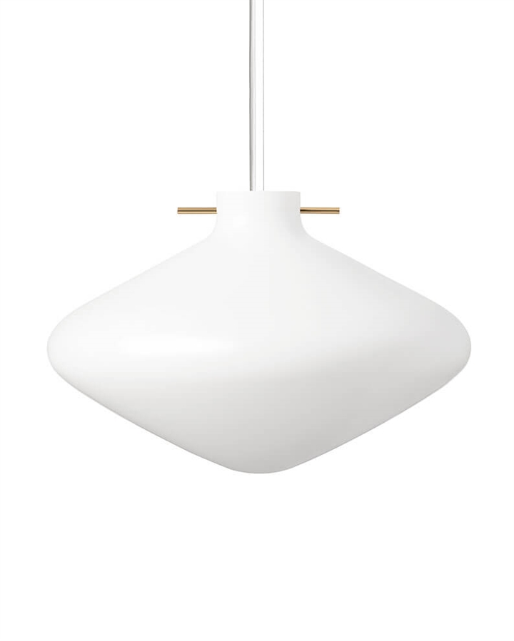 Repose hanglamp 400, messing/opal