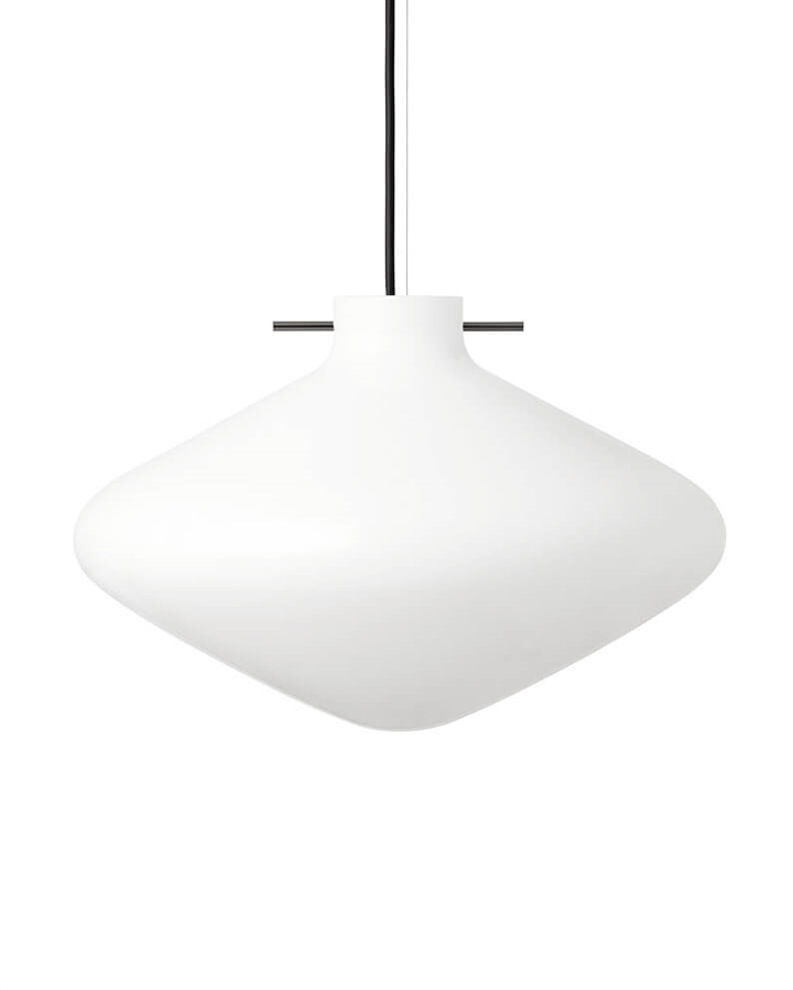 Repose hanglamp 400, zwart/opal
