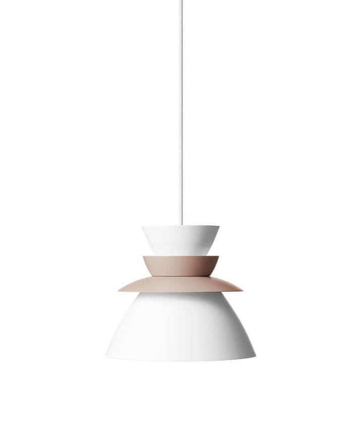 Sundowner hanglamp 250, mallorcan/wit