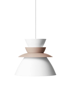 Sundowner hanglamp 400, mallorcan/wit