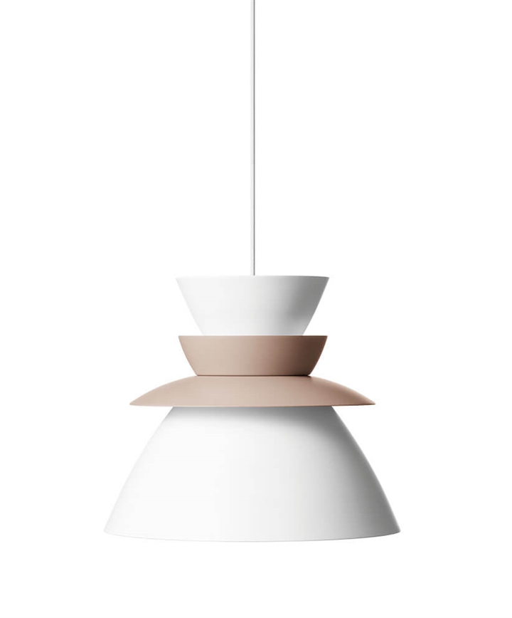 Sundowner hanglamp 400, mallorcan/wit