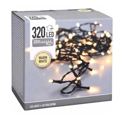 Buiten lichtslinger met 320 LED-lampjes