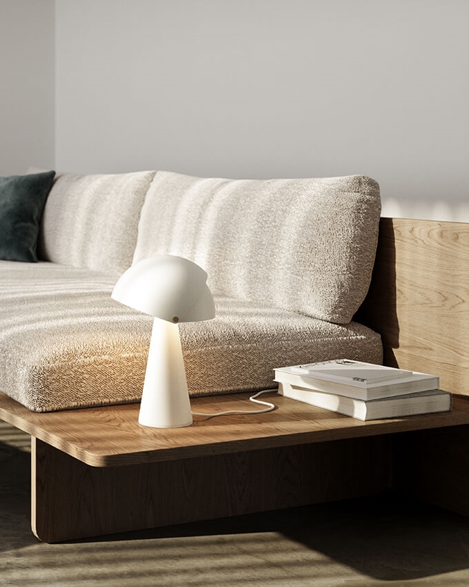 Align tafellamp, wit