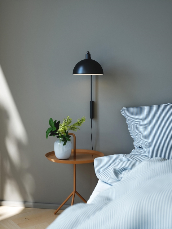 Ellen 20 wandlamp, zwart