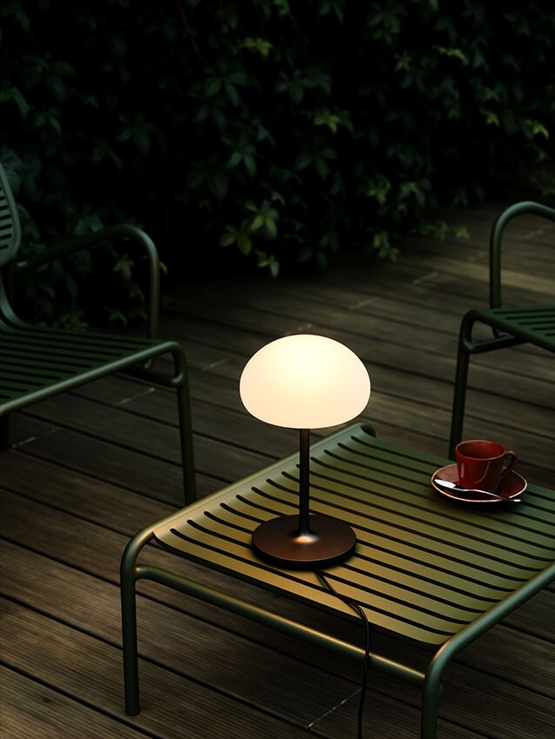 Sponge on a stick batterijlamp, zwart