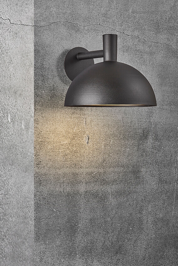 Arki 35 buiten wandlamp E27, zwart