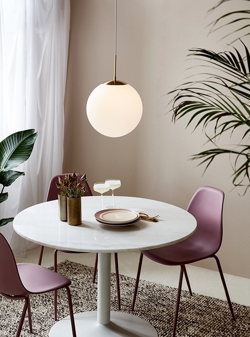 Grant 35 hanglamp E27, messing