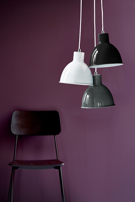 Pop hanglamp E27, wit