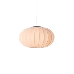 Knit-Wit Ø57 ovale hanglamp LED, sandstone