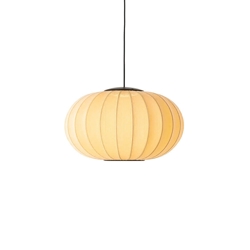 Knit-Wit Ø57 ovale hanglamp LED, sunrise