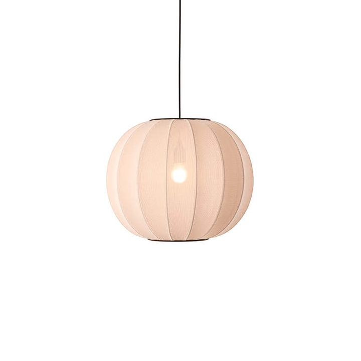 Knit-Wit Ø45 ronde hanglamp, sandstone