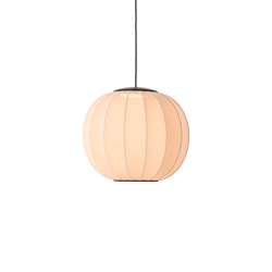 Knit-Wit Ø45 ronde hanglamp LED, sandstone