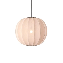 Knit-Wit Ø60 ronde hanglamp, sandstone