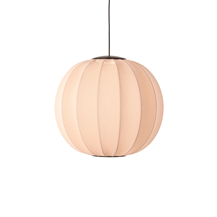 Knit-Wit Ø60 ronde hanglamp LED, sandstone