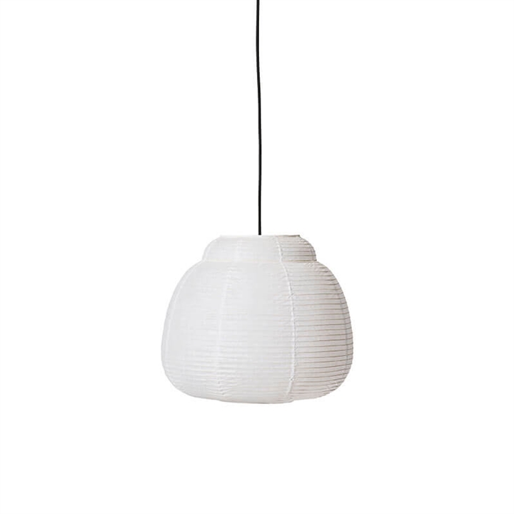Papier single hanglamp Ø40, wit
