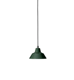 Workshop hanglamp W1, racing green