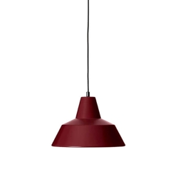 Workshop hanglamp W3, wine red