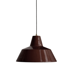 Workshop hanglamp W4 Anniversary, chocolate brown