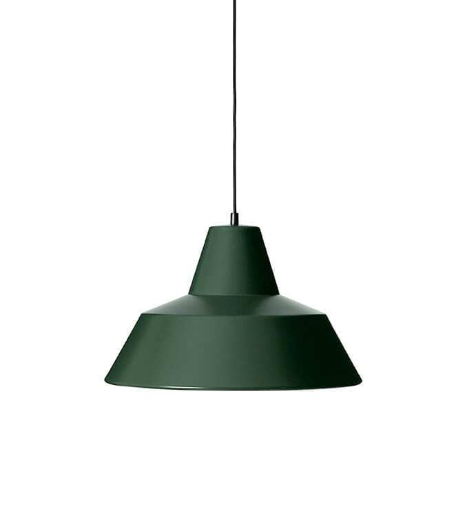 Workshop hanglamp W4, racing groen