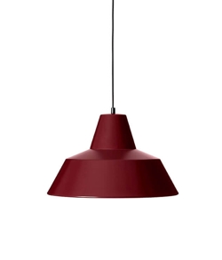 Workshop hanglamp W4, wine red