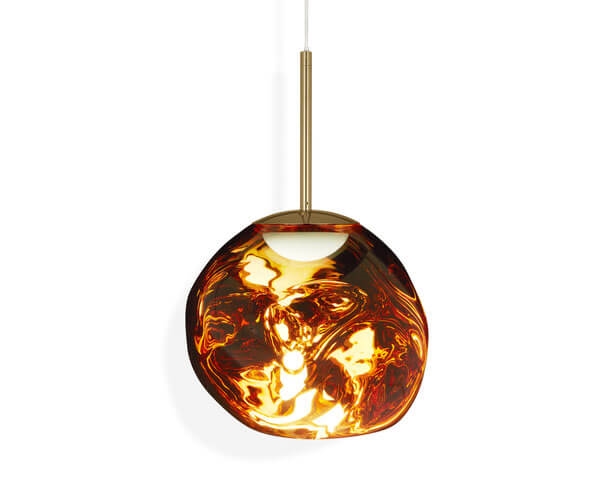 Melt mini hanglamp, goud