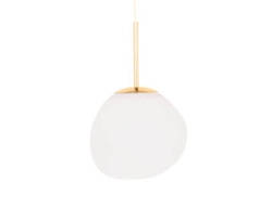 Melt mini hanglamp, opaal/goud