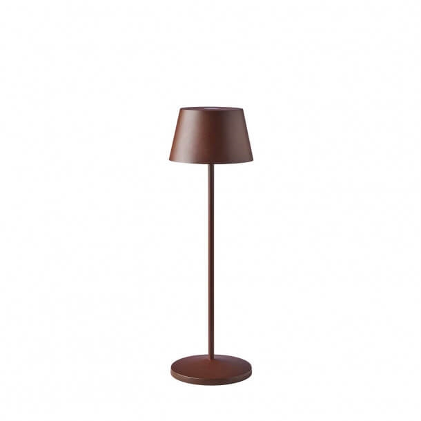 Modi tafellamp / batterijlamp, corten