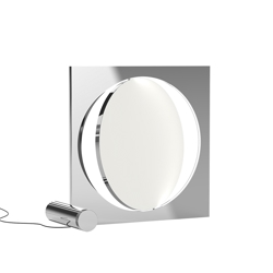 Moonsetter 600 LED vloerlamp, chroom/wit