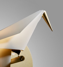 Perch Light Recessed Large wandlamp, dimbaar