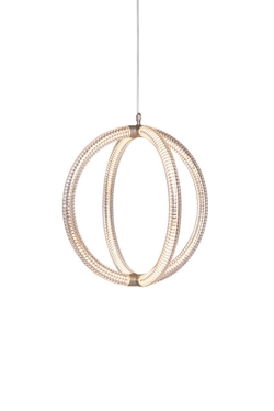 Luminora Light 45 hanglamp, helder/pearl
