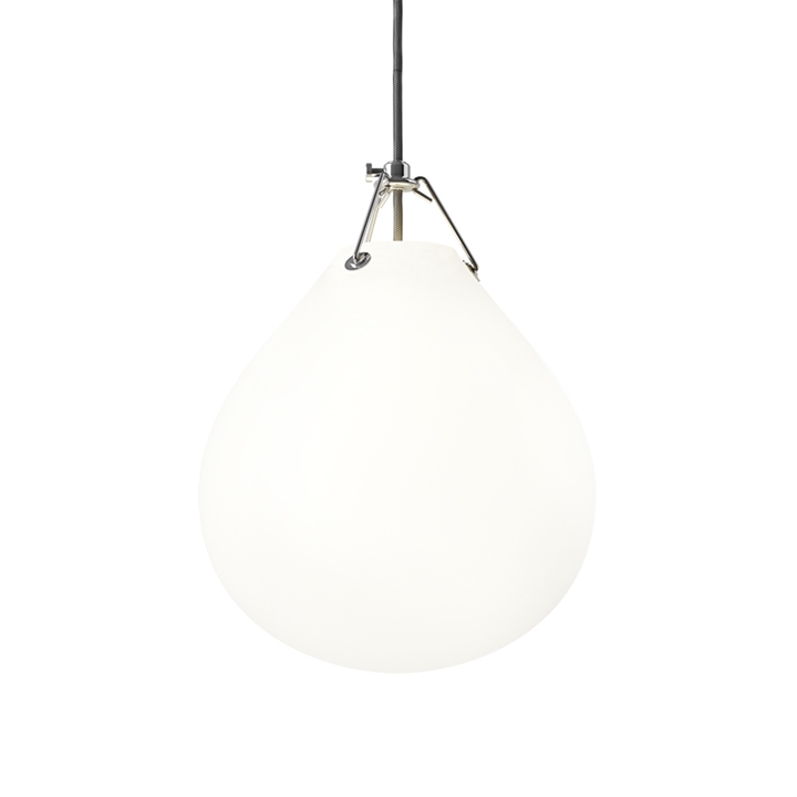 Moser hanglamp Ø250, mat wit opaal