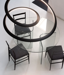 Kepler up hanglamp, zwart