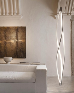 In the wind vertical hanglamp, wit