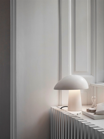 Night Owl tafellamp, Smokey White