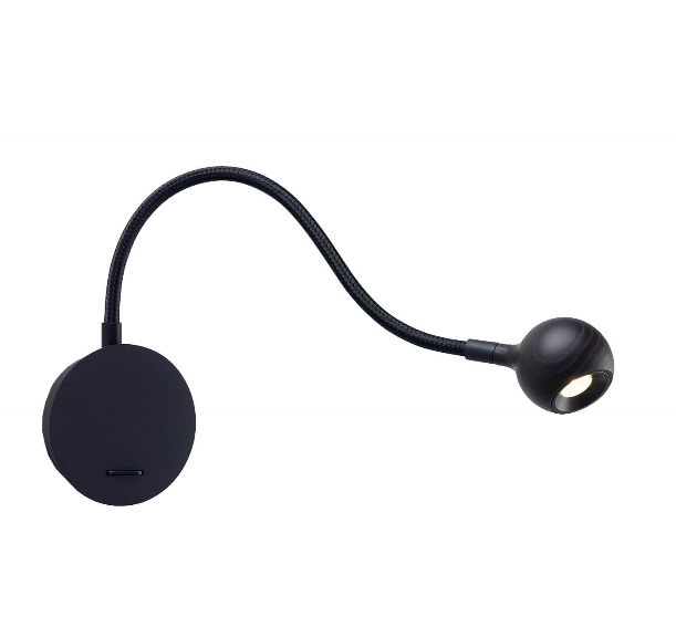 Nº8 wandlamp, wenge
